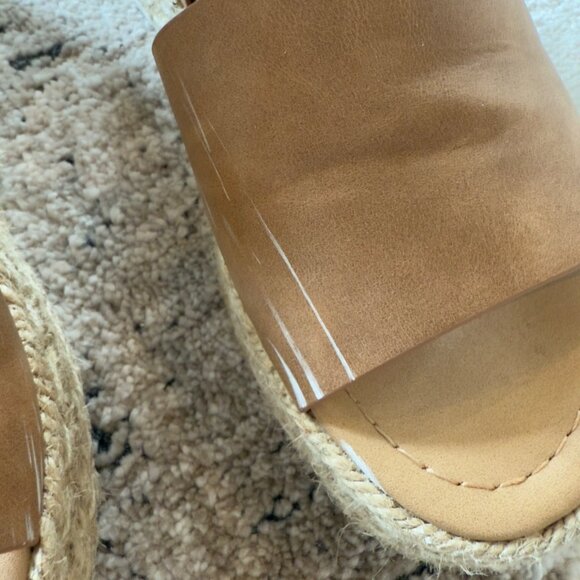 Soda Women’s Topic Open Toe Buckle Ankle Strap Flatform Wedge Casual Sandal Sz 6 - Picture 2 of 16